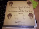 1963 The Beatles FIRST  EDITION UK FAN CLUB  FLEXI DISC CHRISTMAS RECORD