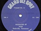 HEAR- Rare Mother Maybelle Carter - Marty Robbins LP - Grand Ole Opry Radio Show