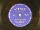 Sax Kari (Bob White voc.) 78 BRAND NEW GAL / ONE ROOM   VG Avenue Detroit r+b