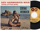 STEVIE WONDER - Hey Harmonica Man - PICTURE SLEEVE
