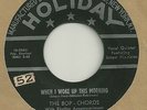 Doo Wop-BOP CHORDS-rare-HOLIDAY-1957-Clean Vinyl