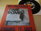 New Wave Postpunk 45 BLINDERS Time Bomb / Figure it Out HIT-A-NOTE Listen