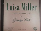 Verdi: Luisa Miller - Cetra Soria 3LP Box Set 1221 ED1 1951 Green Label VG+