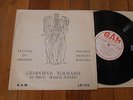 ??????Francis POULENC piano Geneviéve TOURAINE soprano LP 10' BAM LD 012