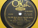 LOUIS ARMSTRONG & HIS ORCH You Rascal 78 rpm Okeh Electric 41504 Rare V+