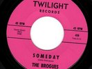 Brogues - Someday / But Now I Find Twilight 1965 California garage 2 sider QMS M