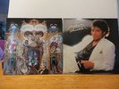 Michael Jackson Thriller and Dangerous LP. Records