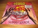 UNSEEN TERROR human error LP UK press 1987 Earache MOSH 4 OIS  |Napalm Death|