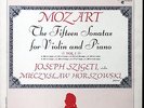 JOSEPH SZIGETI / Mozart The 16 Violin Sonatas Vol.I / Vanguard SRV 262/4, 3LP