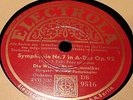 Furtwangler Beethoven Symphony n°7 Electrola DB 9516/0 German 5x78rpm 12” E+.