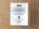 ARCHIV SAPM-198382 BACH 6 Sonatas for Violin and Harpsichord SCHNEIDERHAN LowS&H