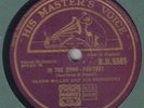 GLENN MILLER - In The Mood / Out Of Space 78 rpm disc (A+)