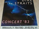 DIRE STRAITS Knopfler 2x LIVE POSTERS - LOVE OVER GOLD GERMAN TOUR