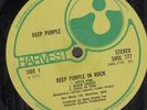 DEEP PURPLE in rock LP 7 track no emi matrix a2/b1 with company inner in gatefol