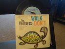 THE VENTURES - WALK DONT RUN - VERY RARE PICTURE SLEEVE EP 45
