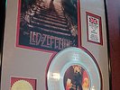 LED ZEPPELIN STAIRWAY TO HEAVEN GOLD RECORD DISPLAY 24 KARAT C.O.A. # 174/500