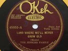 RARE PRE WAR HILLBILLY GOSPEL- THE JENKINS FAMILY -78 RPM OKEH 45055 Electric E-
