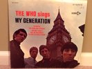 The WHO Sings My Generation DECCA US stereo LP 1966