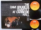 2LP: Dave Brubeck Quartet At Carnegie Hall (CBS 66234; beide Platten mint-)