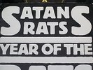 SATANS RATS RARE PICTURE SLEEVE SINGLE YEAR OF THE RATS