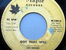 LEE MOSES Got That Will b/w Free At Last RARE FUNK-Soul 45 C387 HEAR Both Sides