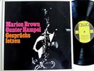 Marion Brown GESPRACHSFETZEN  Gunter Hampel Steve McCall RARE 1968 Calig 30601lp