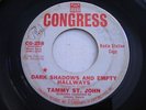 PROMO Tammy St. John Dark Shadows and Empty Hallways  1965 45rpm
