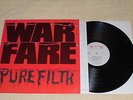 WAR FARE - Pure Filth # Original LP 1984 # 1st PRESS / slayer / Speed Metal