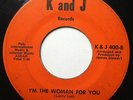 MARION JAMES im the woman for you 45 K&J --- rare northern soul r&b --- LISTEN