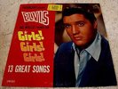 ELVIS PRESLEY   GIRLS GIRLS GIRLS   1962 RCA LPM-2621   W/THE RARE 1963 CALENDAR