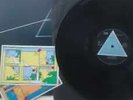 Pink Floyd Dark Side Of The Moon Solid Blue Triangle Rare 1973 First pressing