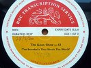 GOONS BBC Transcription Disc episodes 63/64 Spike Milligan rare