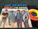 THE BEATLES 1965 Capitol West Coast 45 & Picture Sleeve  Help / I'm Down