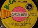 RARE 45 EL SALVADOR DICESA ?LOS APACHES? LATIN PSYCH ORGAN ROCK FUNKY ???