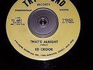 Northern soul listen Ed Crook thats alright    70s press