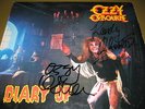 Ozzy Osbourne & Randy Rhoads  - signed LP / Black Sabbath