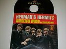 HERMAN'S HERMITS - PICTURE SLEEVE - 45 - WONDERFUL WORLD