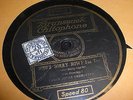 ISHAM JONES BRUNSWICK CLIFTOPHONE 78 RPM RECORD 2438 WHO'S SORRY NOW