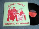 BUDDY HOLLY - Historical Recordings - USA Vinyl LP *SIGNED by THE CRICKETS* EX