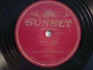 SUNSET  1145-BERT FISKE-DEEP ELM / I NEVER KNEW- BOTH HOT  - E  RARE