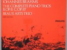 PHILIPS SAL 3627 & 3703 DUTCH PLUM *BEAUX ARTS TRIO* BRAHMS PIANO TRIOS *2 LP*