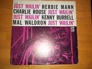 Just Wailin' Herbie Mann Charlie Rouse Mal Waldron New Jazz NJ LP 8211 rARE
