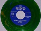 Mac Curtis-That Ain't Nothin' But Right King 4995 45 green vinyl rockabilly