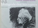 GERMAINE THYSSENS- VALENTIN / FAURE nocturnes / CHARLIN