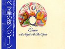 QUEEN / A NIGHT AT THE OPERA 1975 JAPAN W/L PROMO LP w/ OBI FREDDIE MERCURY