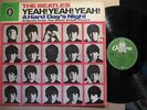 BEATLES YEAH YEAH YEAH ( A HARD DAYS NIGHT) GREEN ODEON 83739