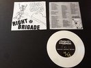RIGHT BRIGADE - ST CLEVO SUCKS COVER rare numbered gorilla biscuits warzone