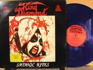 LP - COLORED VINYL - KING DIAMOND - SATANIC RITES -  in TOP Zust.