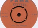 LITTLE JOHN & SHADROCKS   LET'S GET MARRIED   1967 UK 7