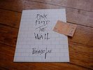 ?????? PINK FLOYD THE WALL MEMORABILIA AUG 4 1980 TICKET +PROGRAMME EARL'S COURT